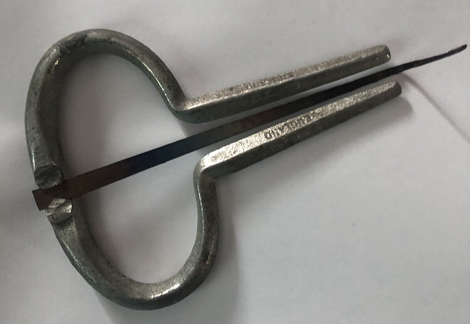 Old Metal Mouth Jaw Harp Made In England