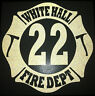 <<<reflective>>> Custom Firefighter Dept, Station, Shift Decal Rescue Sticker