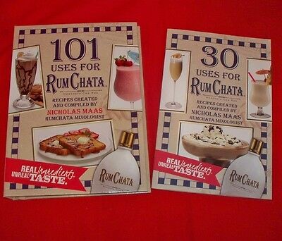 101 Uses For Rum Chata Spiral Bound Recipe Book & 30 Uses Booklet - New!