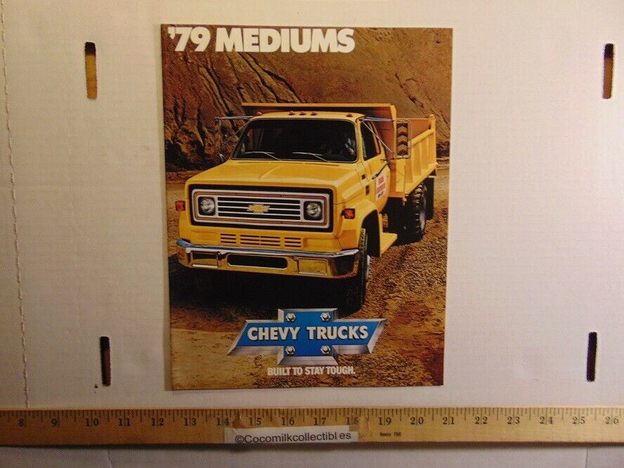 Vintage 1979 Chevy Trucks Chevy Mediums Sales Brochure