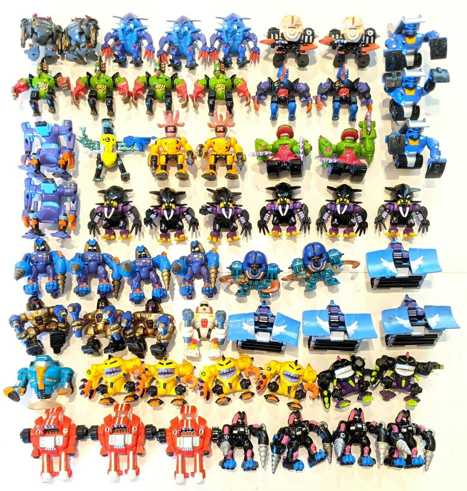 Choose: Vintage 1993 Z-bots Figures * Galoob * Series 3: Beedy To Radial