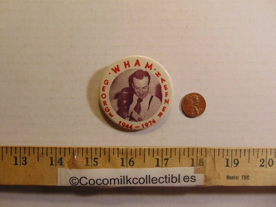 Vintage Wham George Haefner 1944-1974 Rochester Ny Pin Rossible Reproduction ?
