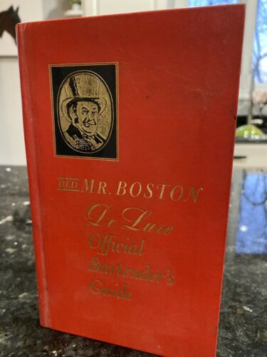 23rd Printing (aug. 1963) - Old Mr. Boston De Luxe Official Bartenders Guide