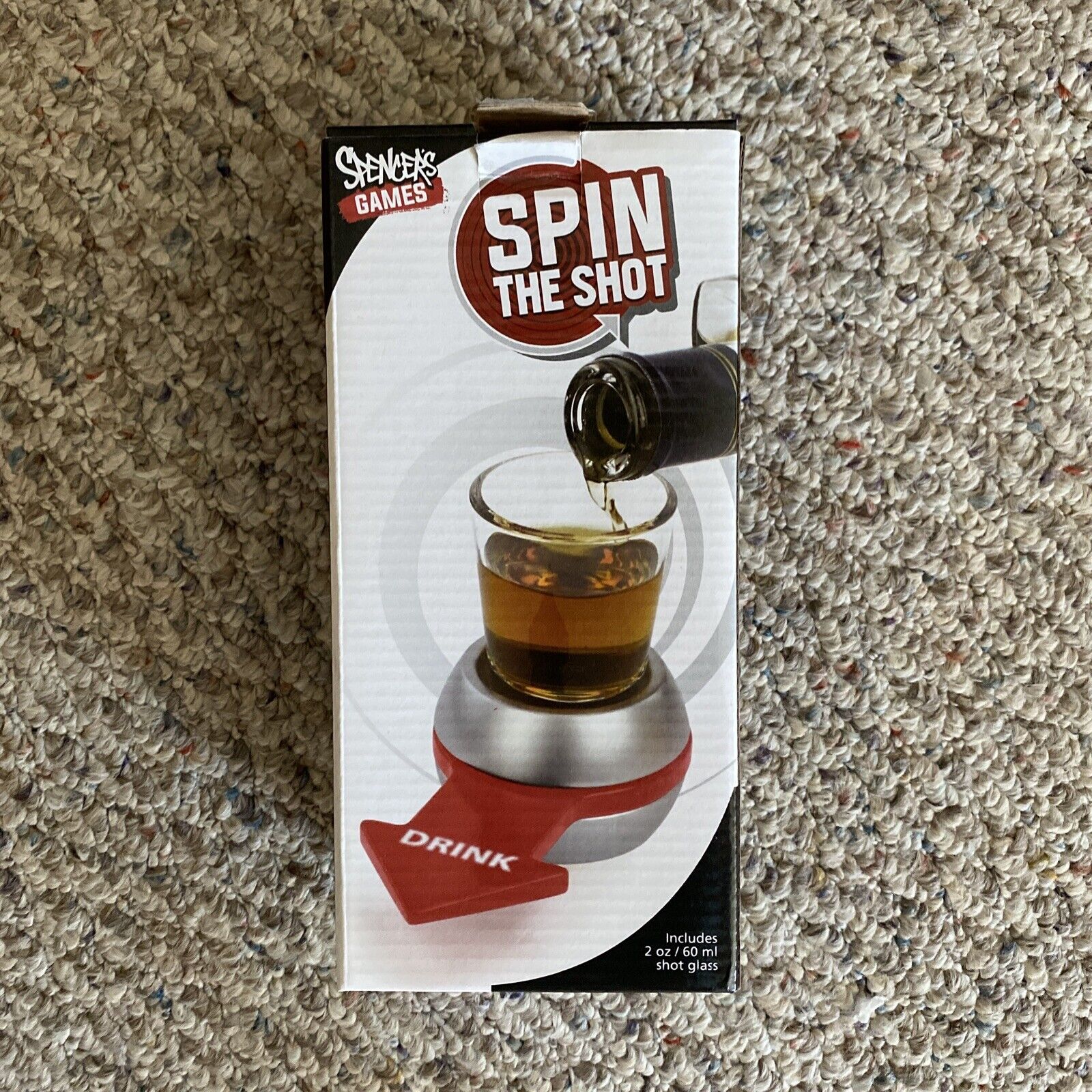 Spin The Shot Drinking Game From Spencer’s Gifts In Original Packaging