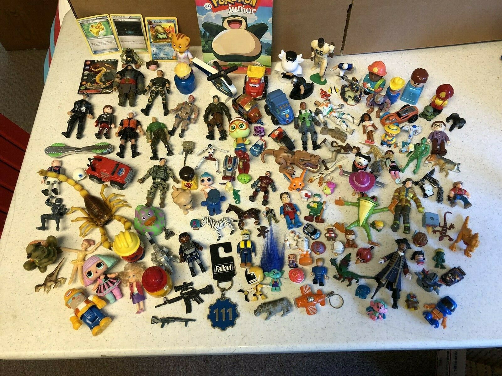 Mixed Toy Bulk Lot Action Figures And More!