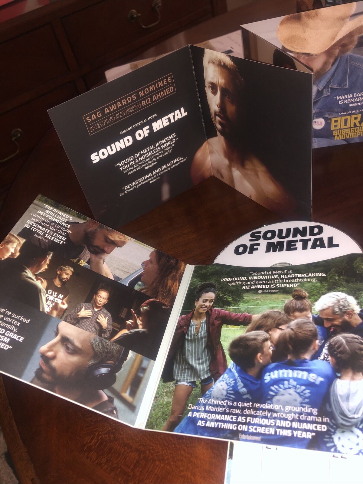 Sound Of Metal Fyc Awards Fold-out Photo Booklet Riz Ahmed Darius Marder Amazon
